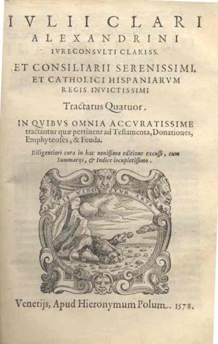 Sententiarum, liber quintus - copertina