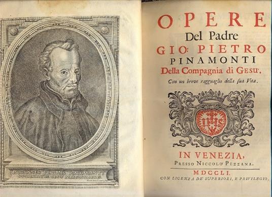 Opere. Con breve ragguaglio della sua vita - copertina