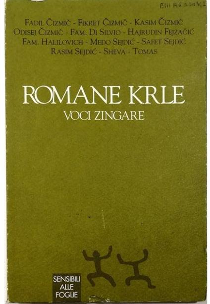 Romane krle Voci zingare - copertina