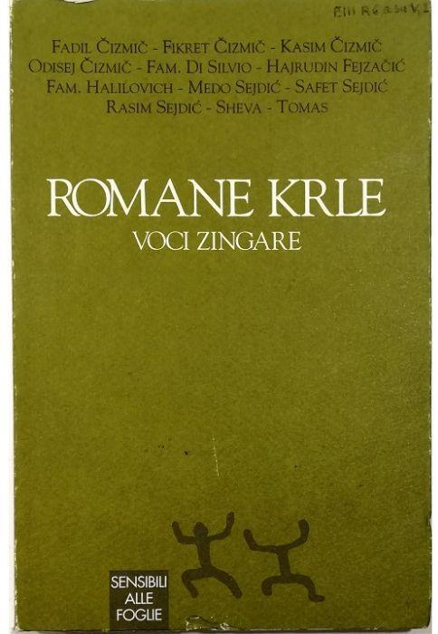 Romane krle Voci zingare - copertina