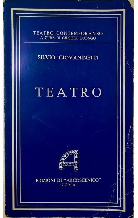 Teatro Volume secondo - copertina
