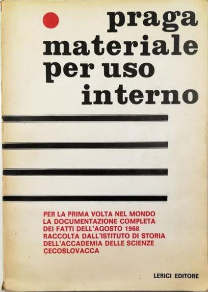 Praga Materiale per uso interno - copertina