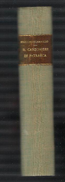 Il Canzoniere Di Francesco Petrarca - Michele Scherillo - copertina