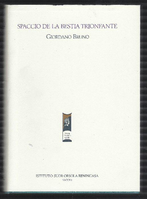 Spaccio Della Bestia Trionfante - Giordano Bruno - copertina