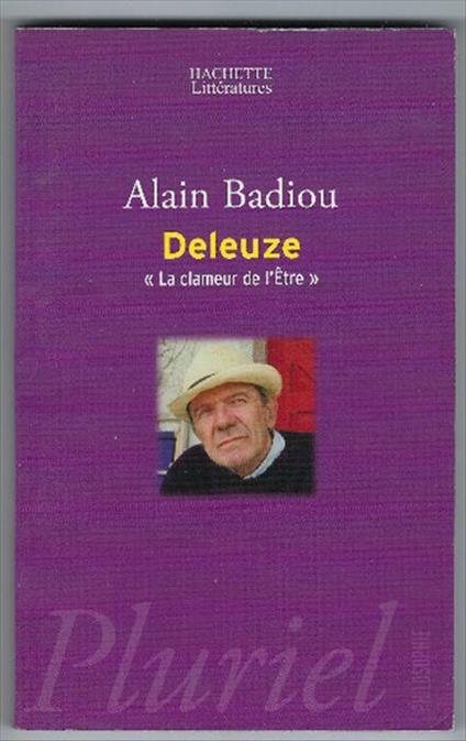 Deleuze - Alain Badiou - copertina