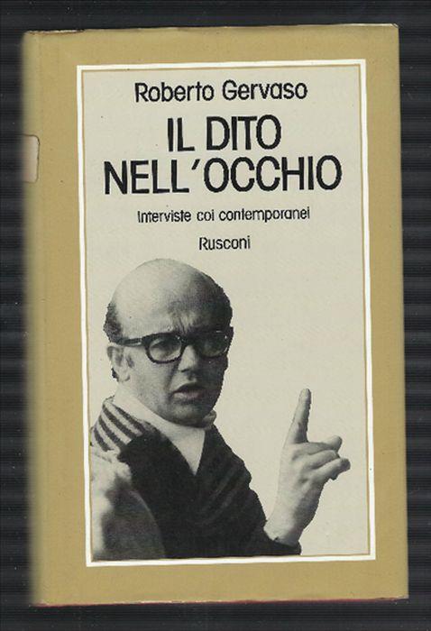 Il Dito Nell'occhio - Roberto Gervaso - copertina