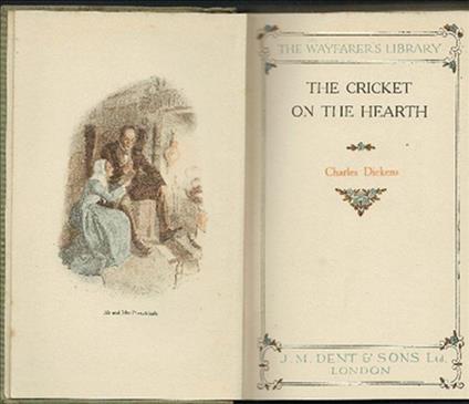 The Cricket On The Hearth - Charles Dickens - copertina