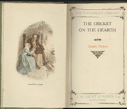 The Cricket On The Hearth - Charles Dickens - copertina