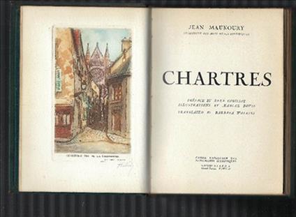 Chartres - Jean-Louis Maunoury - copertina