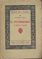 Il Pessimismo Di Giacomo Leopardi