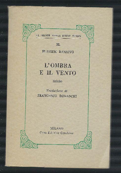 L' ombra E Il Vento - copertina