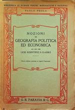 Nozioni di geografia politica ed economica: ad uso degli Istituti magistrali