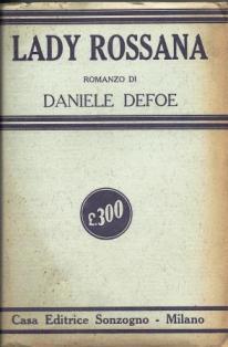 Lady Rossana - Daniel Defoe - copertina