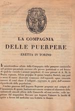 La compagnia delle puerpere eretta in Torino