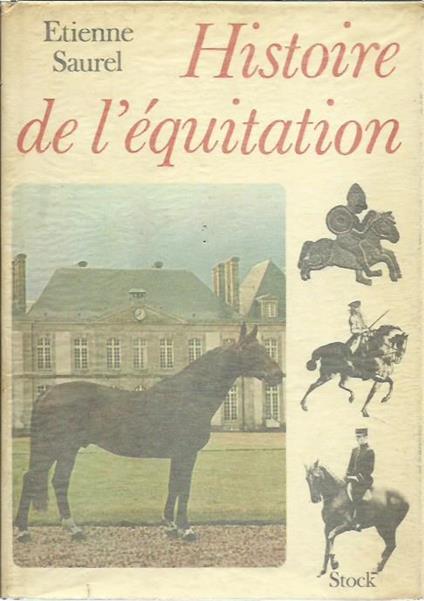 Histoire de l' équitation - copertina