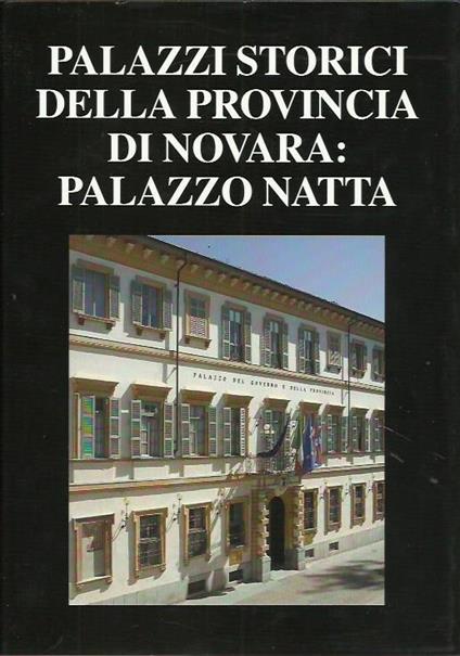 Palazzi storici della Provincia di Novara: Palazzo Natta - copertina