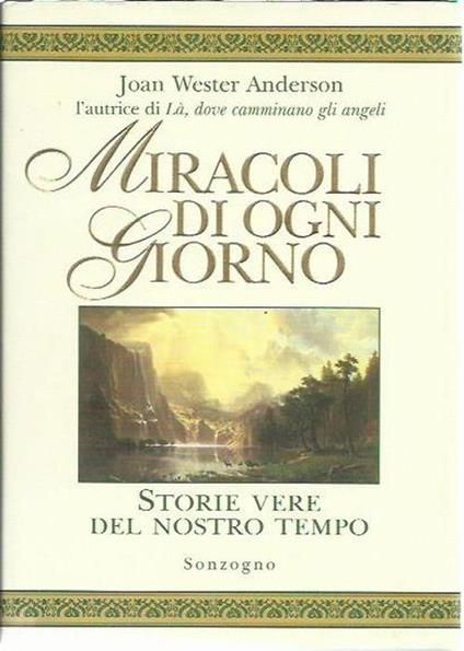 Miracoli di ogni giorno - Wester Joan Anderson - copertina