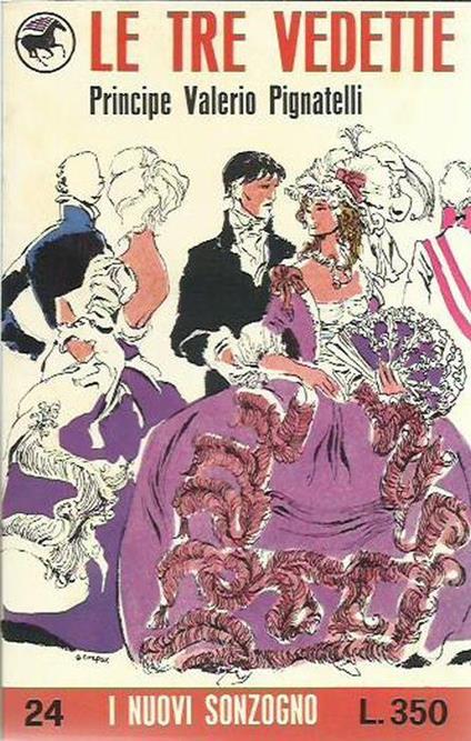 Le tre vedette - Valerio Pignatelli - copertina