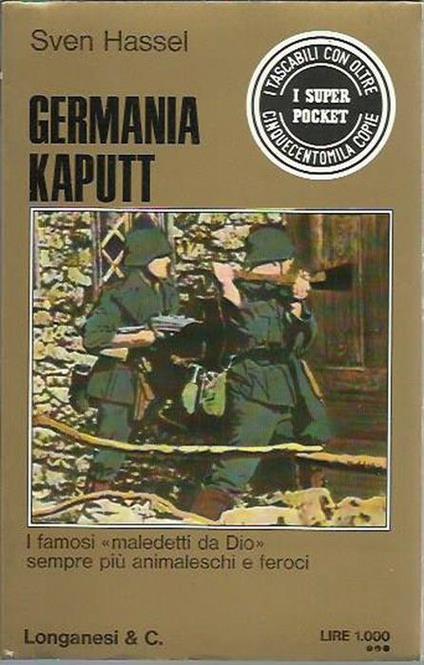 Germania kaputt - Sven Hassel - copertina