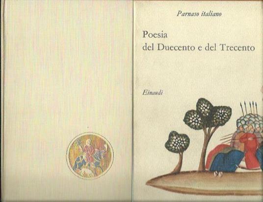 Parnaso Italiano Vol. 1: Poesia del Duecento e del Trecento - copertina