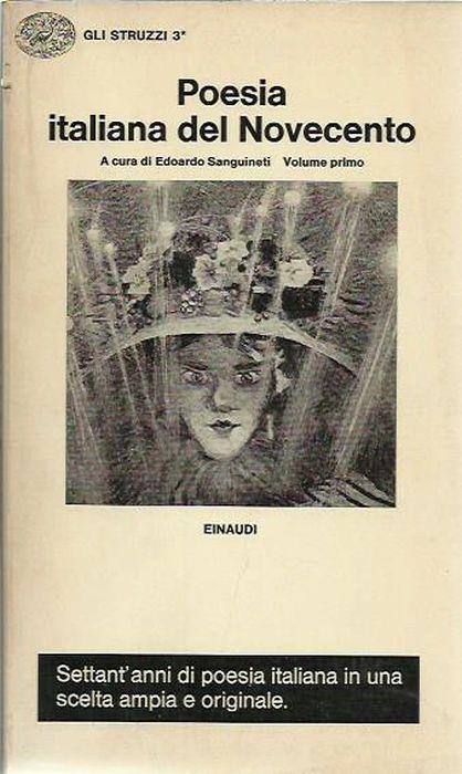 Poesia italiana del Novecento v. 3/1 - copertina