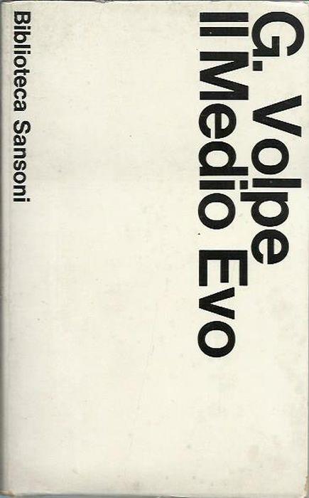 Il Medio Evo - G. Antonio Volpi - copertina
