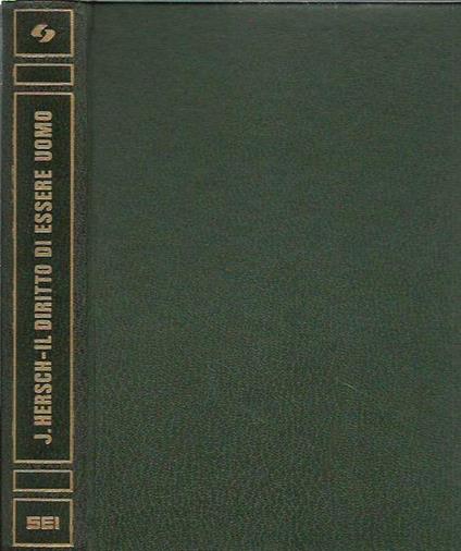 Il diritto di essere uomo - copertina