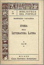 Storia della letteratura latina