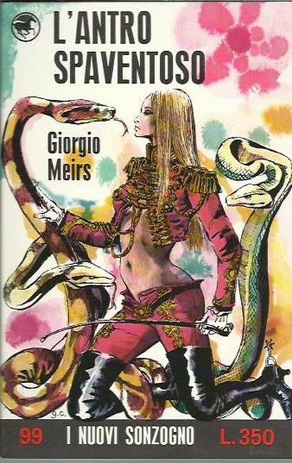 L' antro spaventoso - Giorgio Meirs - copertina