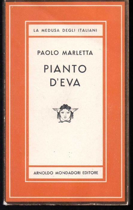 Pianto d'Eva - Paolo Marletta - copertina