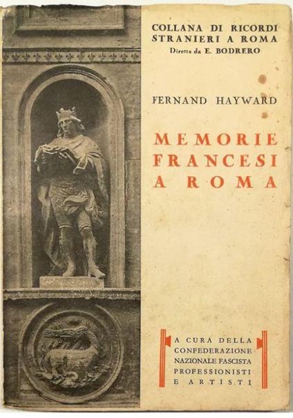 Memorie francesi a Roma - Fernand Hayward - copertina