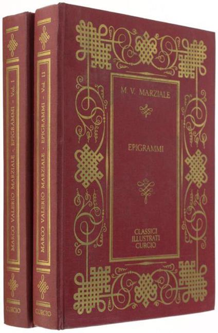 Epigrammi - M. Valerio Marziale - copertina