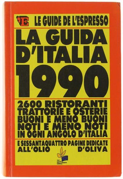 La Guida D'italia 1990 - copertina