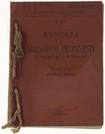 Raccolta Di Disposizioni Permanenti In Vigore Per Il R. Esercito. Fascicolo N. 29: Servizio Ippico