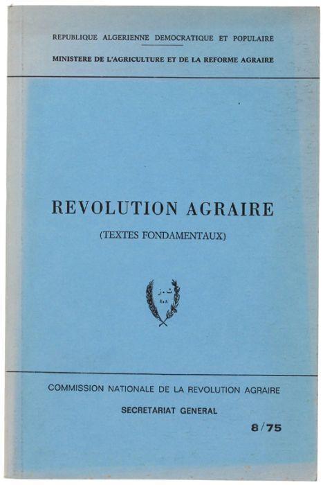Revolution Agraire (Textes Fondamentaux) - copertina