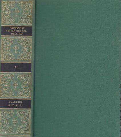 Narratori Settentrionali Dell'Ottocento - Folco Portinari - copertina