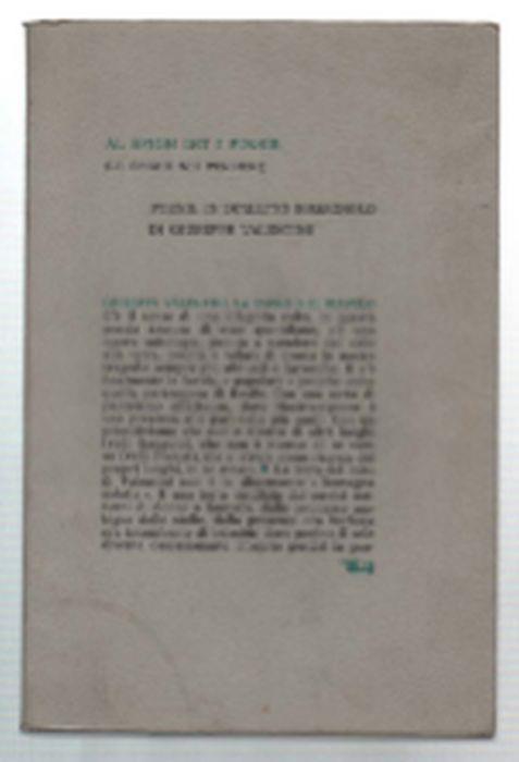 Al Spigh Int I Pinsir (Le Spighe Nei Pensieri) - Giuseppe Valentini - copertina
