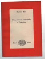 L' esperienza Musicale E L' estetica
