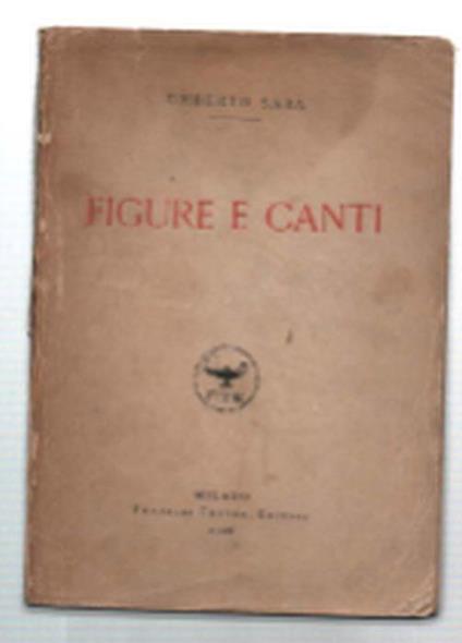 Figure E Canti - Umberto Saba - copertina