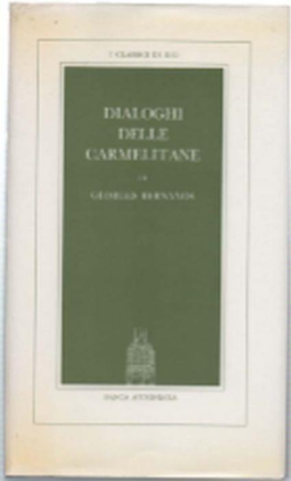 Dialoghi Delle Carmelitane - Georges Bernanos - copertina