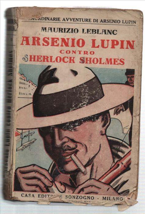 Arsenio Lupen Contro Herlock Sholmes - Maurice Leblanc - copertina