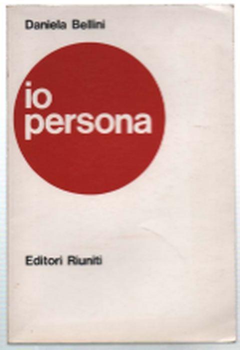 Io, Persona - Daniela Bellini - copertina