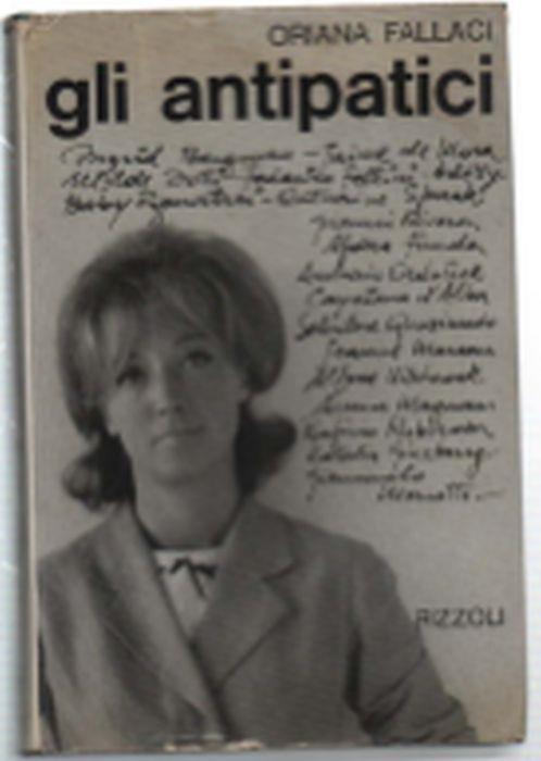 Gli Antipatici - Oriana Fallaci - copertina