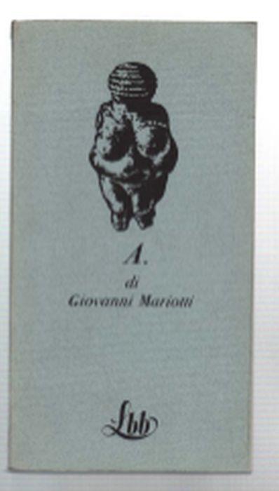 A - Giovanni Mariotti - copertina