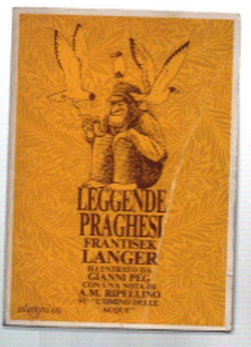 Leggende Praghesi - Frantisek Langer - copertina