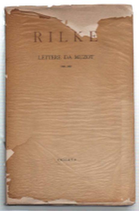 Lettere Da Muzot (1921-1926) - Rainer Maria Rilke - copertina