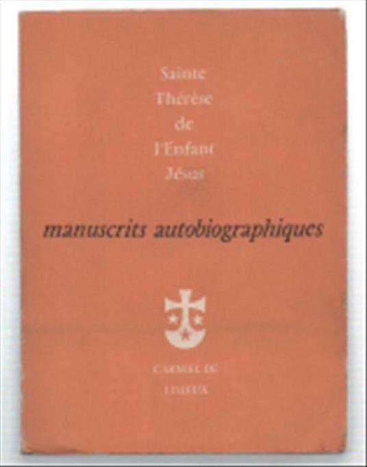 Manuscrits Autobiographiques - copertina
