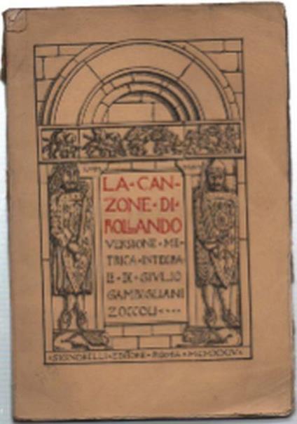 La Canzone Di Orlando - copertina