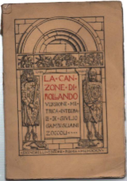 La Canzone Di Orlando - copertina