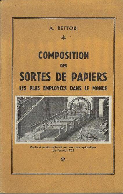 Composition Des Sortes De Papiers - copertina